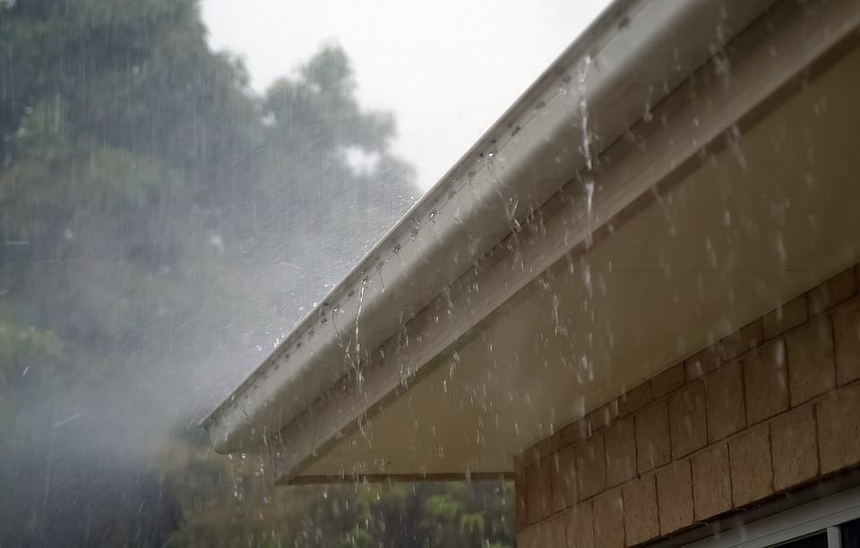 clogged gutters